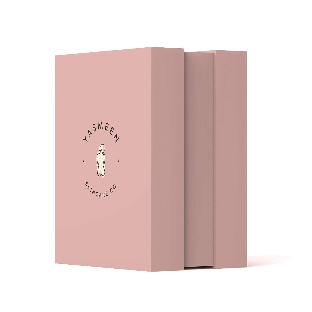 Cepillo de limpieza facial vibrante sónico de Yasmeen Skin care Co. recargable para el rostro y el acné, antienvejecimiento y masajeador facial