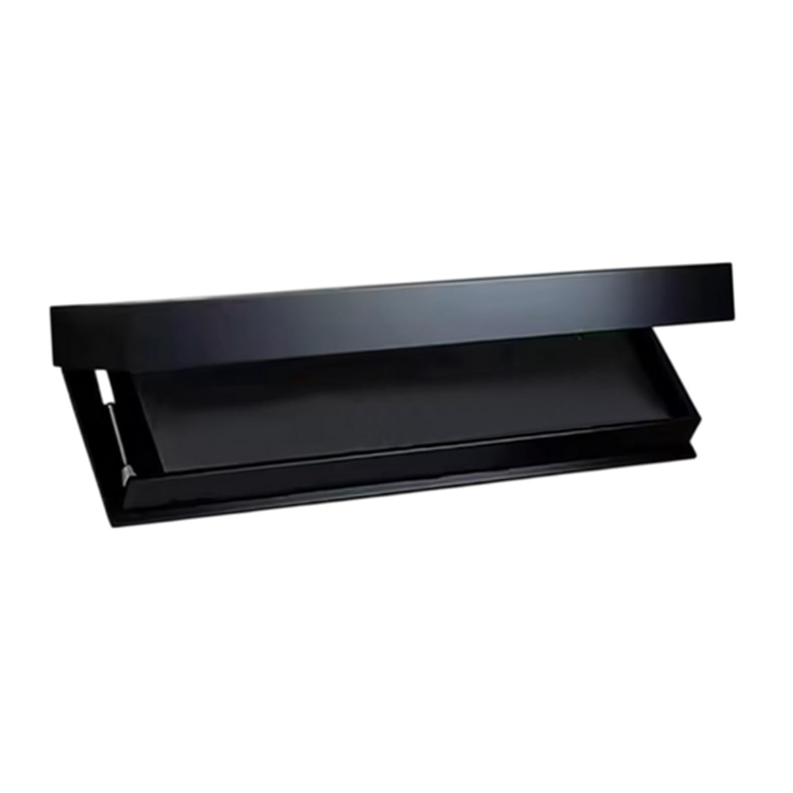 Mensola sospesa da parete con cassetto nascosto, per camera da letto e ufficio, design elegante per una conservazione efficiente