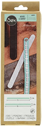 Sizzix Movers and Shapers Magnetic Die Set, Bracelets, Thin #2 by Jill MacKay