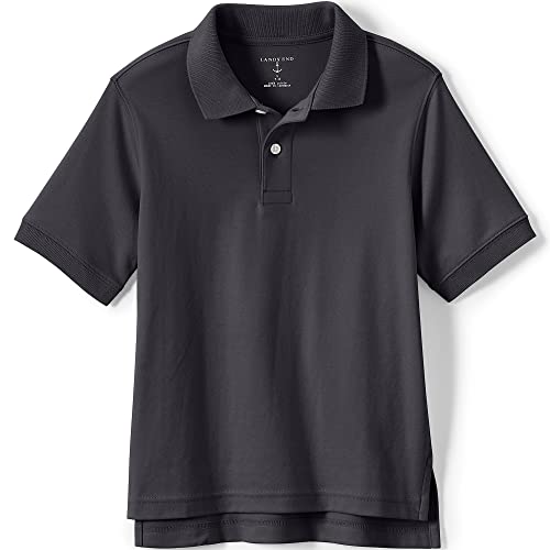 Image of Lands' End School Uniform Kids Short Sleeve Interlock Polo Shirt
