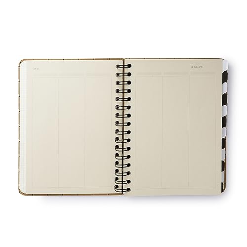 Planner Permanente Wire-O Kraft Semanal Notas A5 Linha E Ponto, Cicero