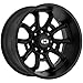 VISION 20" Inch 5x139.7 Wheel Rim 415 Bomb 20X9 +12 Black