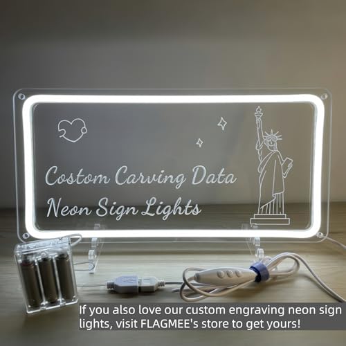 Image of Battery Pack for 5V LED Neon Signs, Converts USB Neon Signs to Battery-Operated, Perfect for Indoor /Outdoor Use