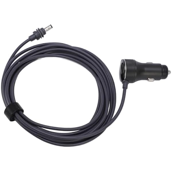 Generic Ładowarka Samochodowa Kabel Zasilający DC Wydajny Przewód 18AWG do Portów Mini Dish PD QC3.0 do Samochodów Osobowych, Ciężarówek i Autobusów