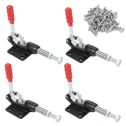 Image of 4-Pack, 304C Push Pull Toggle Clamp, 500 lb Holding Capacity