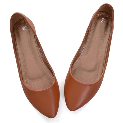 Dear Time Women's Soft Comfortable Flats Work Shoes Slip-ons for Office Ladies4