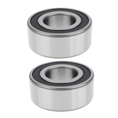 Image of EMSea 2pcs 3205-2RS Double-Row Angular Contact Ball Bearing 25x52x20.6mm for Electric Motors Machine Tool Spindles