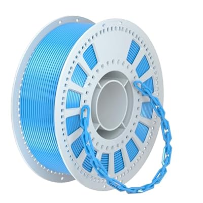 NevsBye Silk PLA 3D Printer Filament, Blue PLA Filament 1.75mm, 1kg (2.2lbs)...