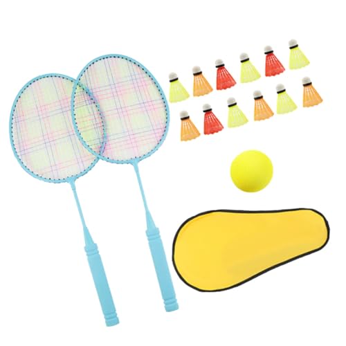NULYLU 12-teiliges Badminton Set mit Tragetasche