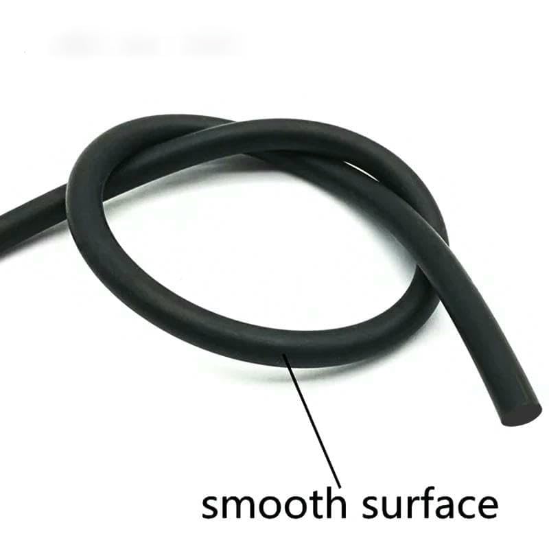 2/5/10M Dia 0,8 1,5 1,8 2 2,5 3 4 5 5,3 6 mm Striscia di tenuta nera solida in gomma nitrilica resistente all'olio Striscia rotonda Striscia-OD 6,5 mm