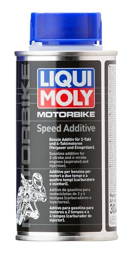 LIQUI MOLY Motorbike Speed Additive | 150 ml | Motorrad Benzinadditiv | Art.-Nr.: 3040, Schwarz