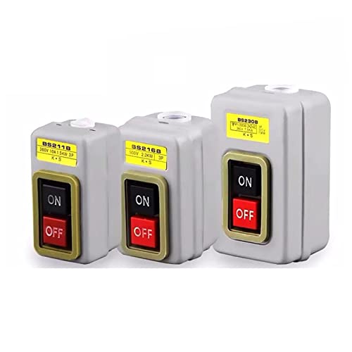 Bouton démarrage moteur triphasé BS216B pour remplacer boîtier défaillant
