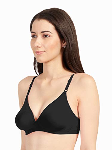 Image of SONARI Omania Womens Non-Padded Cotton Polyester Bras - Solid, Non-Wired, Medium Coverage, Hand Washable (Pack of 2)
