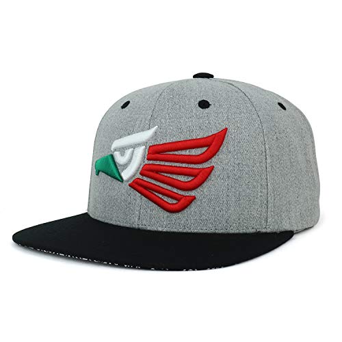 Image of Trendy Apparel Shop Hecho En Mexico Eagle 3D Embroidered Snapback Cap