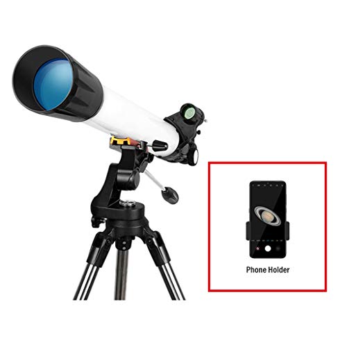 Telescopio astronómico YXCKG 70mm refractor con trípode miniatura 2