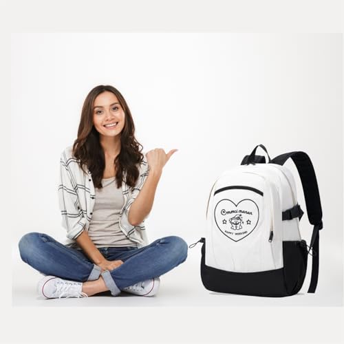 Image of Tinytot 30 Litre Japanese Korean Style School Bag Water-Resistant Laptop & Travel Backpack - Unisex Large 18 Inches Multipurpose Student Backpack for Boys & Girls, Men & Women