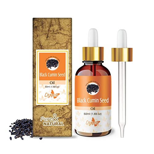 Image of Crysalis Black Cumin Seed Oil 50 ml (1.69 fl oz) - Potent Botanical Oil for Skincare, Haircare & DIY Formulations