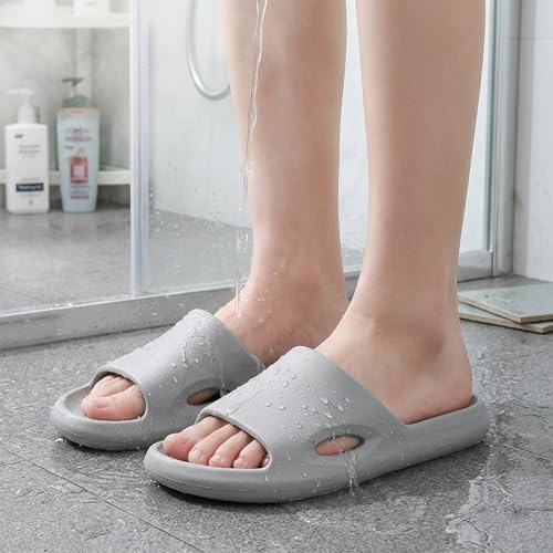 Image of Shower Shoes Quick-Dry Non-Slip Bathroom Slippers for Men & Women,Quick-Dry Non-Slip, Home Slides Dorms, Gym, Pool, Spa, Camping, Beach