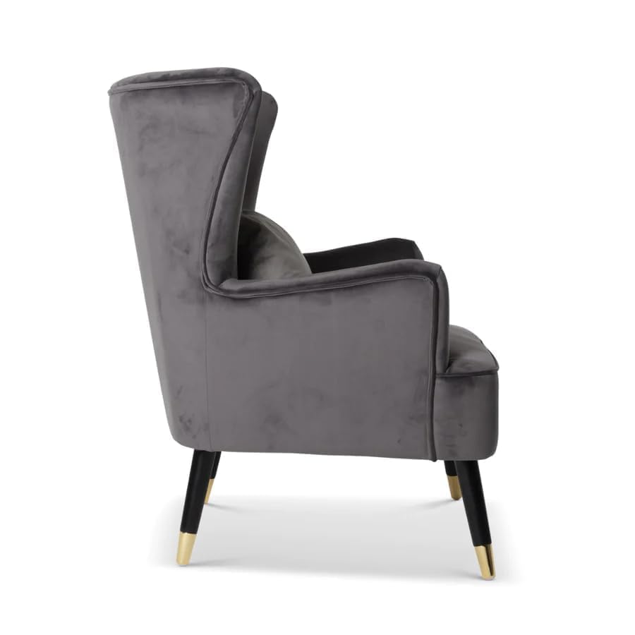 Image of Modern Armchair Single Sofa Chair for Small Apartments, Living Room or Bedroom