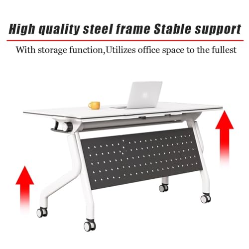 Table de bureau à roulettes stable pour éviter les secousses en réunion - 6