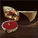 The Bradford Exchange Harry Potter Golden Snitch Music Box with Marvolo Gaunt's Ring, Plays Hedwig's Theme