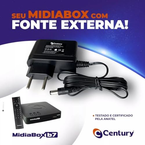 Receptor Digital Century Midiabox B7 Sat Hd Regional