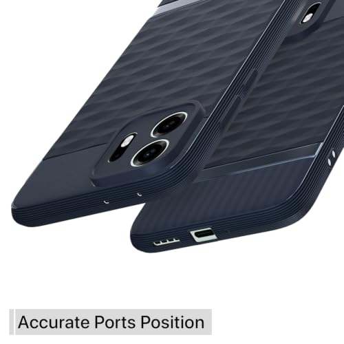 Image of Outlouders Back Cover for OnePlus N6 5G | Full Camera Protection | TPU Soft Flexible Shockproof Bumper Case (Blue)