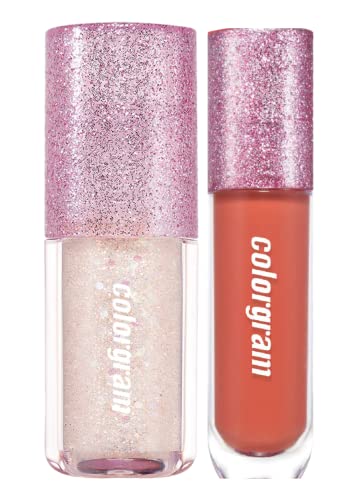 Colorgram Milk Bling Shadow - 01 Double Star + Thunderbolt Tint Lacquer - 09 Soft Tok Bundle #TOP21