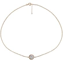 الفضة الاسترليني مكعب زركونيا جولة الحافة مجموعة سلسلة Anklet