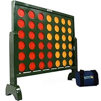 Big Game Hunters Big 4 in a Row. Truly Giant 1.2m Square Frame with a Beautiful Hand Painted Green Finish