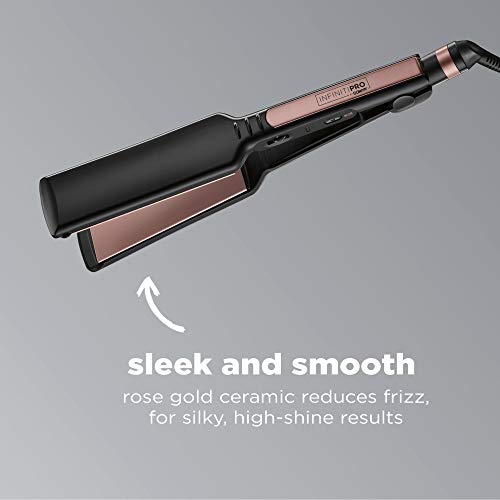 Infinitipro By Conair Rose Gold Ceramic Flat Iron, 1 3/4-Inch #TOP1