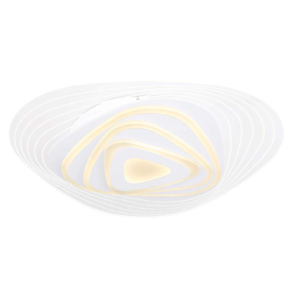 Globo White Deckenleuchte Metall Weiß, 1XLed Ceiling Light,