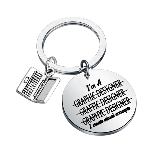 Porte-clés de designer graphique pour ne plus perdre ses clés de studio de création