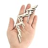 10 Pack 6 Inch Wood Mountain Cutouts Unfinished Wood Mountain Crafts Wooden Hanging Ornaments DIY Craft Gift Tags for Home Party Decoration #2