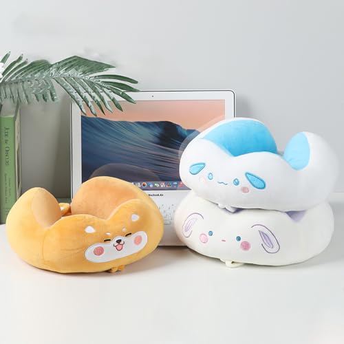 Almohada de viaje de algodón estándar con diseño de dibujos miniatura 4