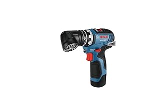 Bosch GSR12V-300FCB22 12V Max Drill/Driver with 5-In-1 Flexiclick System with (2) 2.0 Ah Batteries