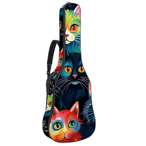 Sac pour guitare anti-pluie grand format à poches multiples pour ne plus rien oublier