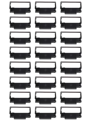 Cinta de impresora ERC30 compatible de nailon negro para sistemas de ticket TTP y TPV 5