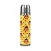TIZORAX citrouilles D'Halloween et Chouettes Double paroi sous Vide Tasse Isotherme en Acier Inoxydable Bouteille D'eau Mug de Voyage Thermos Tasse à café 481,9 Gram