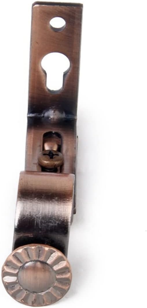 Adjustable Curtain Rod Brackets 18-22mm Diameter Easy Install Drapery Rod Holders