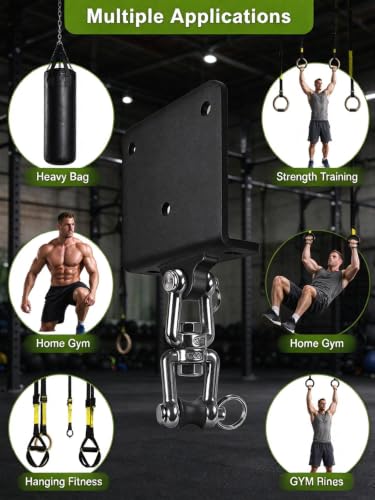 ChayWillow Heavy Duty Punching Bag Ceiling Beam Mount Bracket - image 5