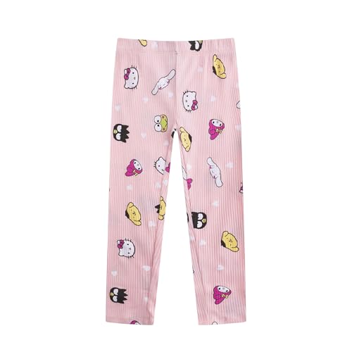 Image of Hello Kitty Girls Long Sleeve Shirt T-shirt and Pants 4 Piece Set Big Kids