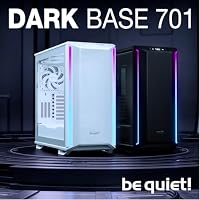 be quiet! Dark Base 701 White ATX Midi Tower Gaming PC Gehäuse, ARGB – Ansicht 8