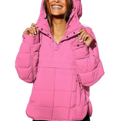 Gloryboom Puffer Jacket, Gloryboom Women's Oversized Hooded Puffer Jacket, for
