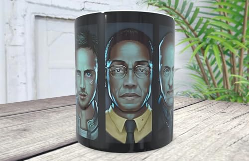 La Huella Tasse Breaking Bad Protagonistes. Tasse à café pour fans de la série Yeah, Science !