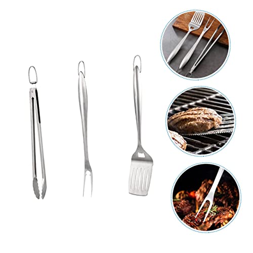 Set de utensilios para barbacoa de acero inoxidable miniatura 6