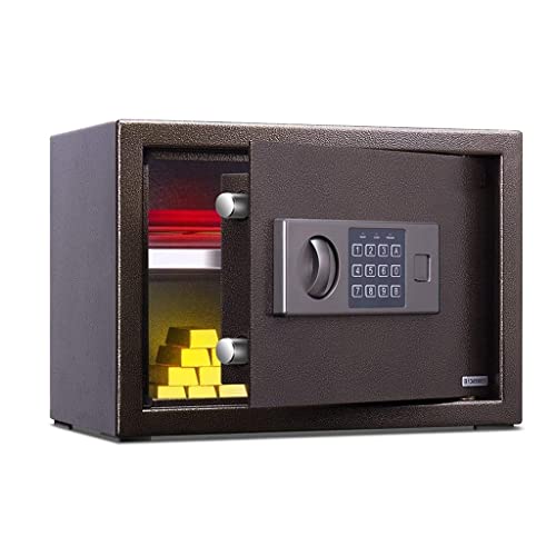 Coffre-fort de bureau noir RLKHXBS avec code électronique et clés de secours