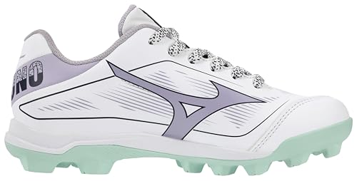 Mizuno Girl's Cushionrevo Finch Jr. TPU Spike Softball Cleat3