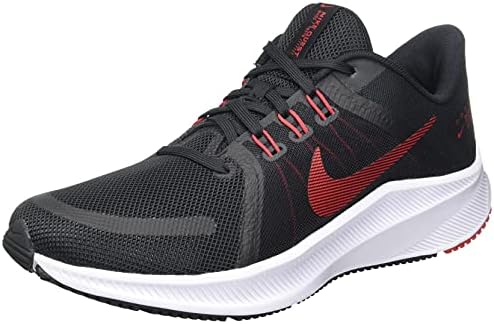 Nike Men's Quest 4 White/Wolf Grey-Chile RED-Pure Platinum Platform (DA1105-100) 10 M