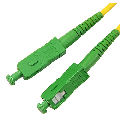 15M (50 Feet) Singlemode Simplex Fiber Optic Cable (9/125) - Sc/Apc To Sc/Apc #TOP3
